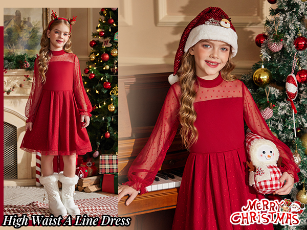 girls christmas dresses