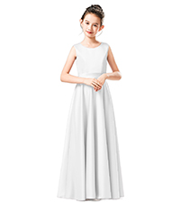 Elegant Crewneck Pageant First Communion Dresses