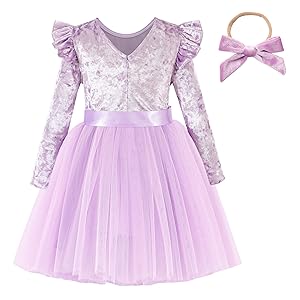 lavender dresses for toddler