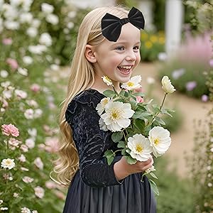 baby girls black dress