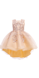 hi-lo girl party dress