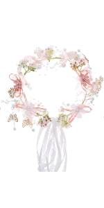 Girls wedding headband