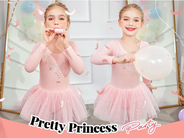 Princess Leotard for Girls