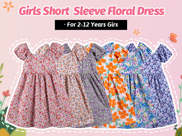 girls floral dress