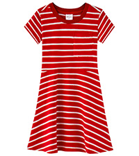 girls striped dress