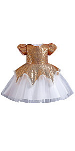 Flower Girls Sequin Party Dress