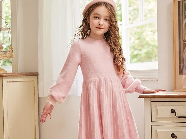 girls sweater dress