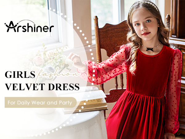 girls velvet dresses