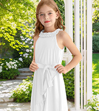 Girls Halter Neck DressGirls Halter Neck Dress