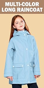 girls rain jacket