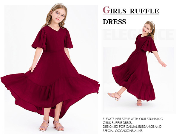 girls elegant dress