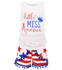 Girls 4th of July Outfit