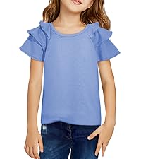 blibean tween girl shirt tops blouse size 6 7 8 9 10 11 12 13 14 15 years old