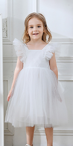 white Tulle Tutu Dresses