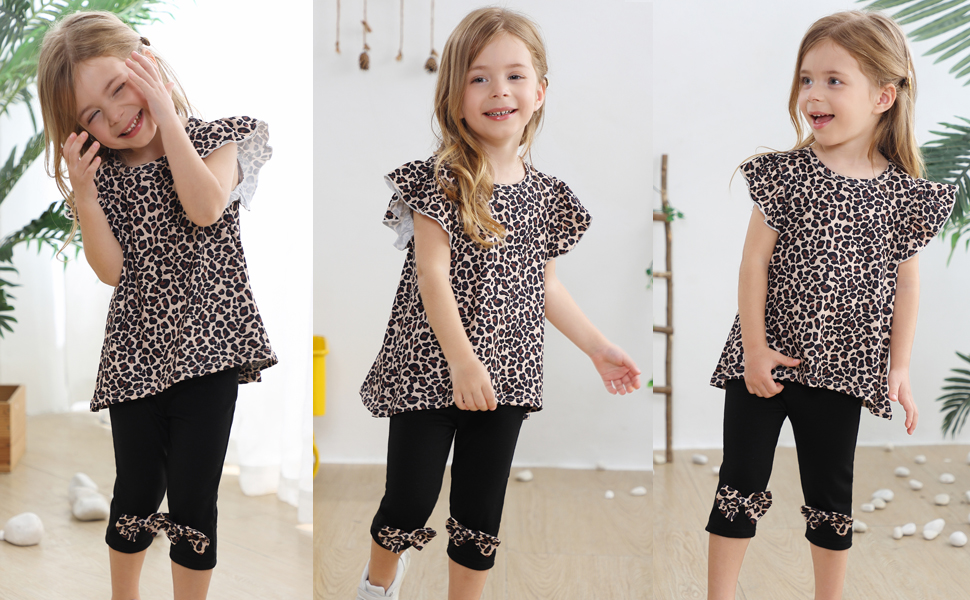 leopard outfit girl