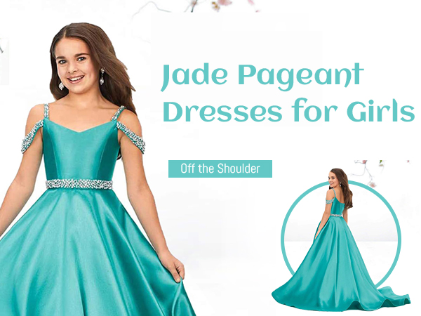 jade pageant dresses girls