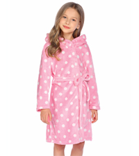 Boys Girls Flannel Bathrobes