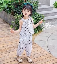 7080-baby girls summer pant set