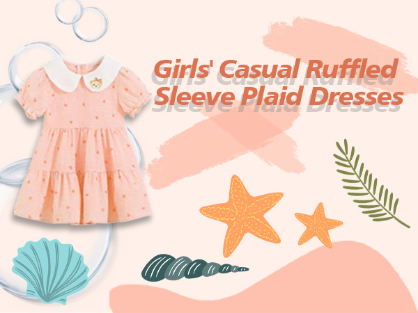 ruffled sleeve dress