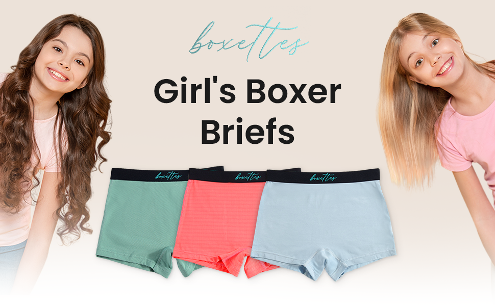 boxettes girls boxer briefs