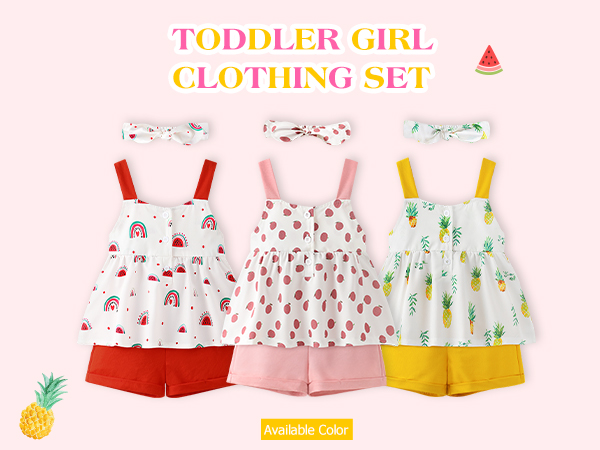 Toddeler girl clothing set 2