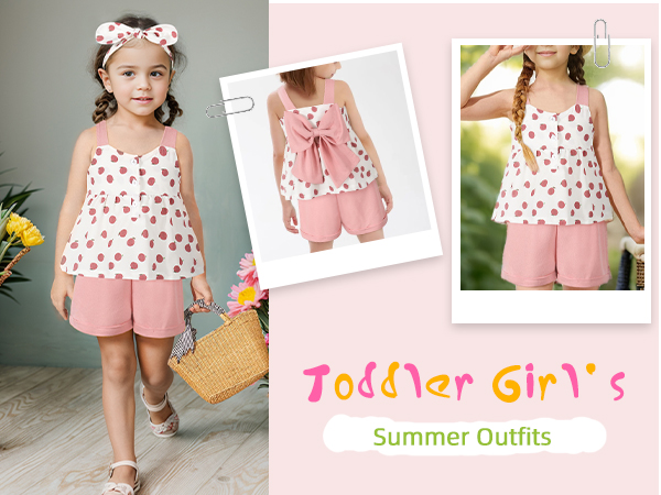 toddler summer outfits for girls