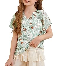 girl shirt blouse tops size 4 5 6 7 8 9 10 11 12 13 14