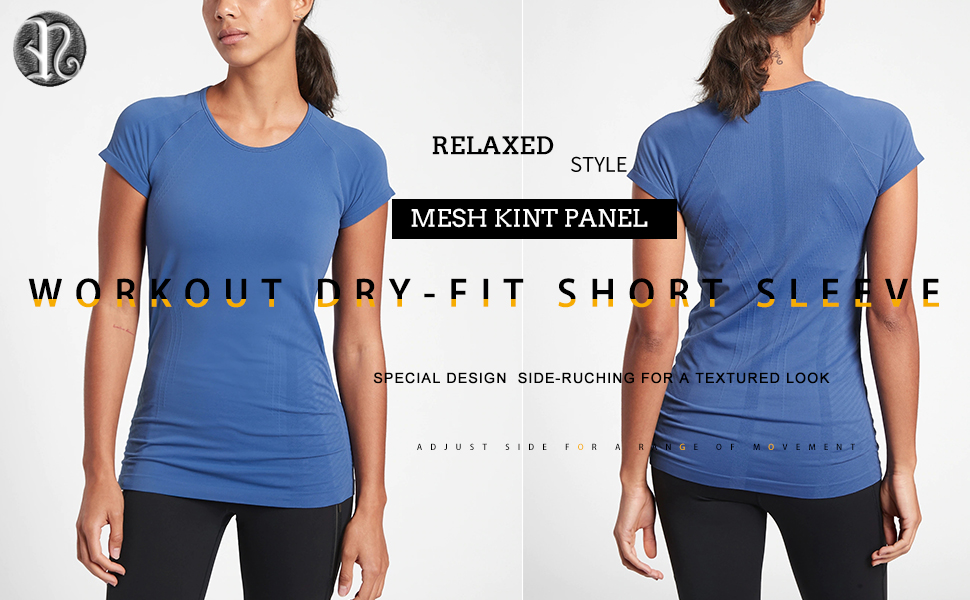 Seamless Workout Shirts for Women