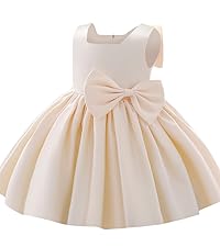 baby satin dress