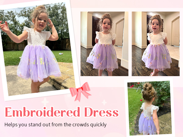 baby flower girl dress