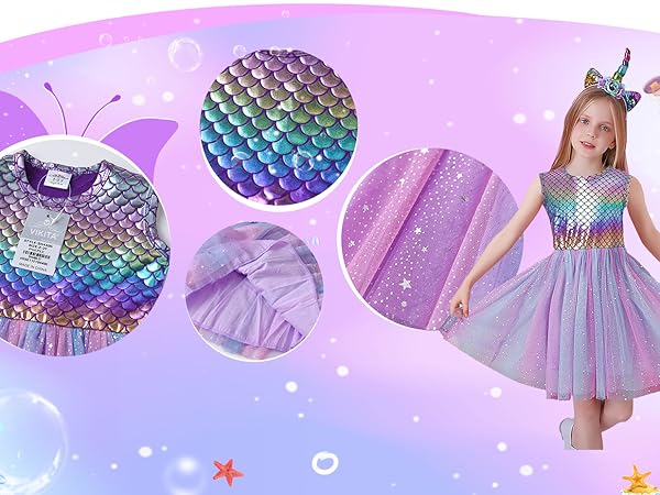 mermaid dress for girls