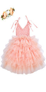 girls lace princess dress