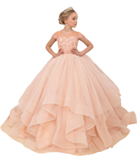 ball gown puffy