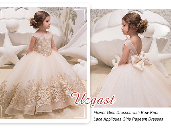 Uzqast pageant dresses for girls 5-6 years old