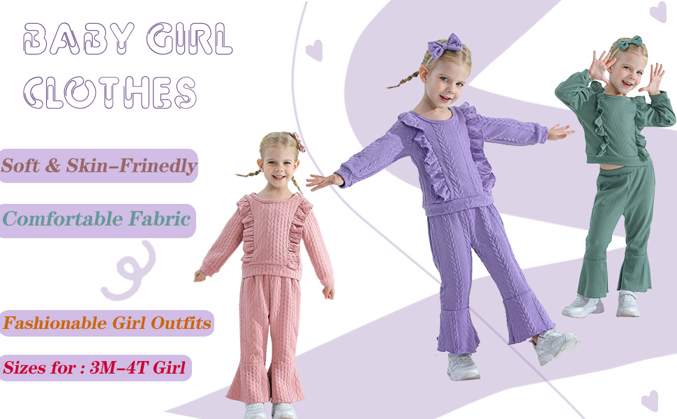 baby girl clothes set