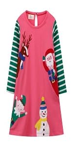 Girls christmas dress