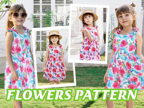 girls dress flowers