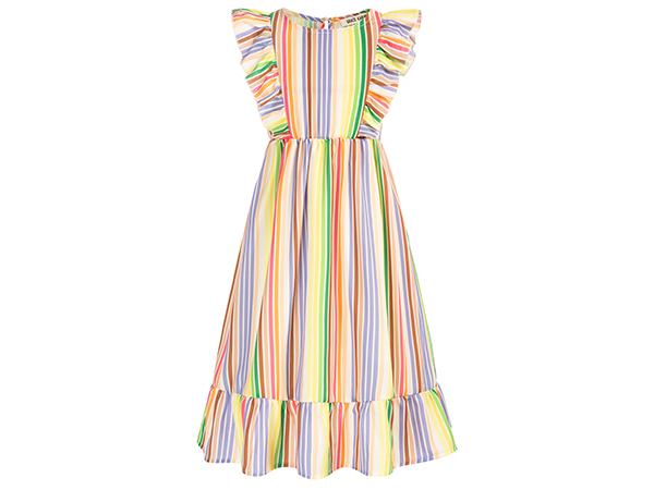 girls rainbow dress