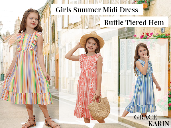 GIRLS SUMMER DRESS