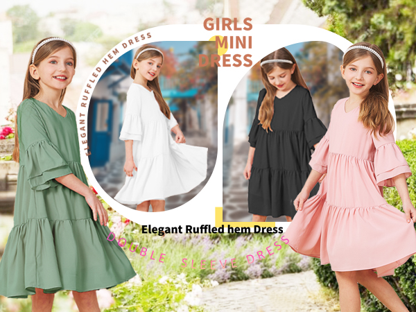 girls mini dress