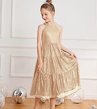 Girls sequin party dress