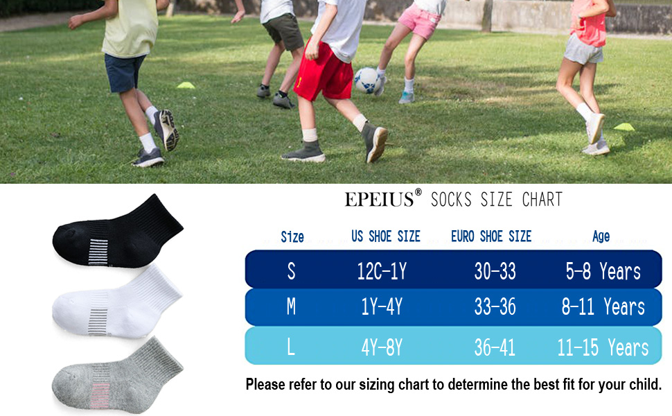 Girls'' Athletic Socks - Cushion Quarter Cut Ankle Socks