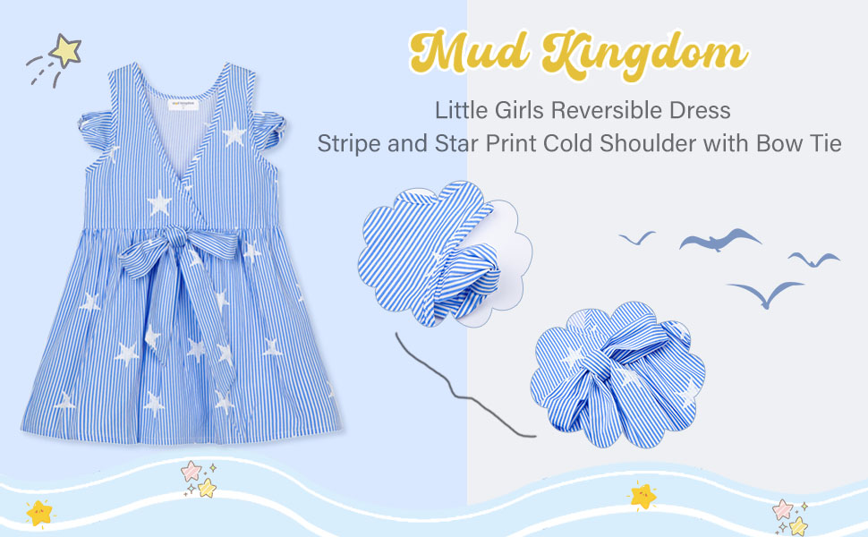 Mud Kingdom Little Girls Reversible Dress