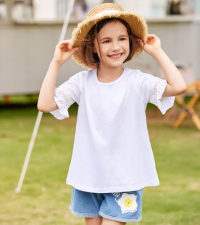 girls white Tshirts