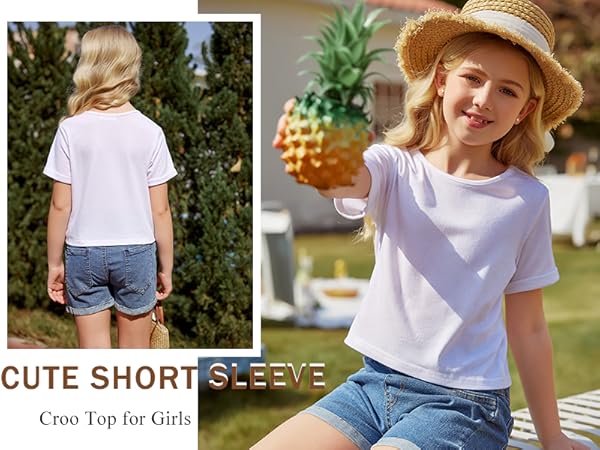 girls crop top