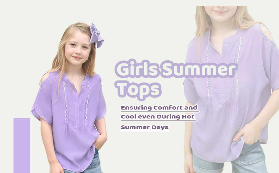 Girls Summer Tops