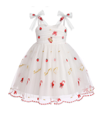 Toddler Strawberry Dress Baby Girls