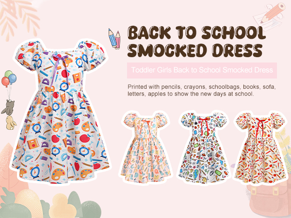 girls back to school dress