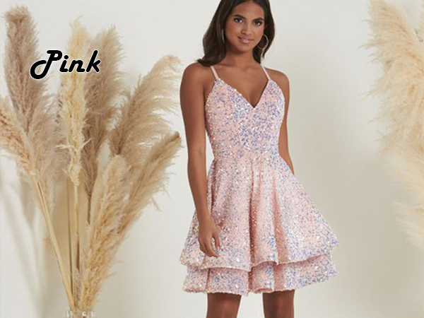 Pink homecoming dresses