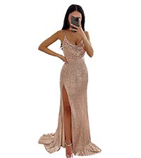 Mermaid Sequin Prom Dresses